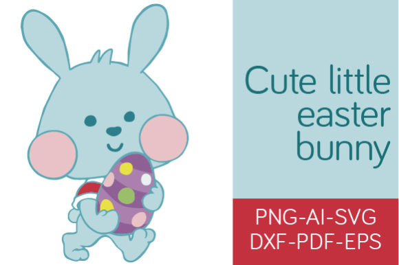 Cute Little Easter Bunny - Color Version: A Designer's Guide