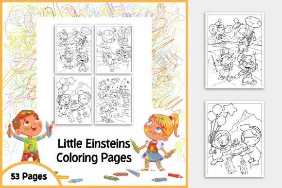 Einstein Explo Color & Writing Adventure: A Visual Journey