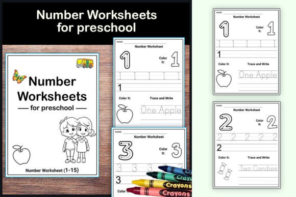 Number Adventure 1-15: A Creative Design Asset