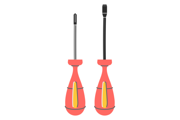 Pair of Screwdrivers Color Icon: A Modern Repair Symbol