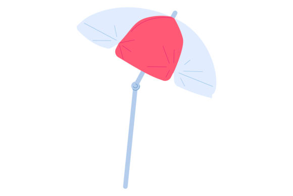 Sunshade Color Icon: The Summer Umbrella Font for Vibrant Branding