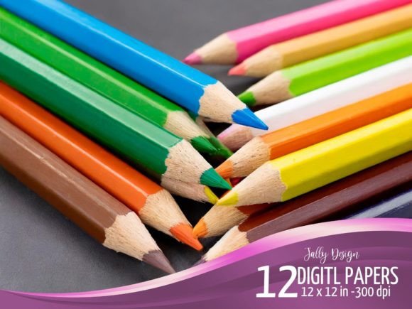 Unleash Your Creativity with Realistic Color Pencils Illustrations