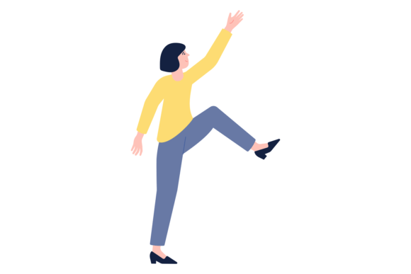 Woman Stepping Up: The Bold Display Font for Modern Branding